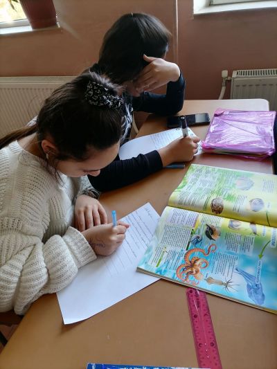 Самоподготовка на учениците от VII клас - ОбУ Христо Ботев - Семчиново, Септември